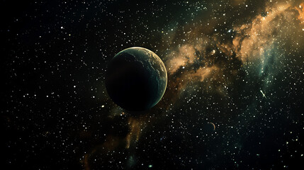 Obraz premium Space background