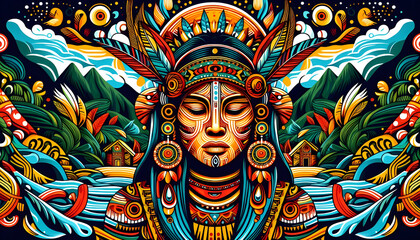 Obraz premium Indigenous