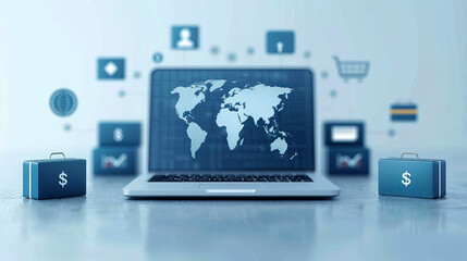 Financial globalization, digital transactions