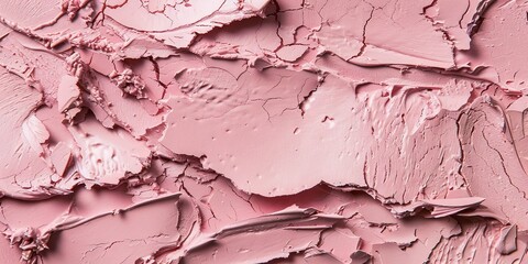 Fototapeta premium Texture of smudge cosmetic cream