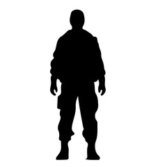 silhouette of a person