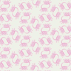 Seamless pattern background with pink