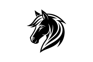 horse head silhouette