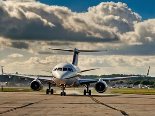 airplane at the airport