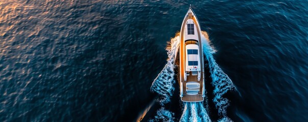 Electric boat with battery storage, sustainable marine transport, clean energy