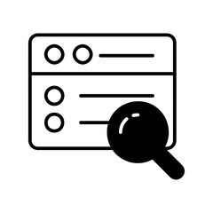 search engine bar with circuit lines