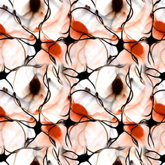 Seamless Print Shibori pattern and tie-dye allover textile Shibori allovers pattern design