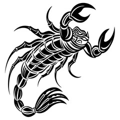 black and white tribal tattoo