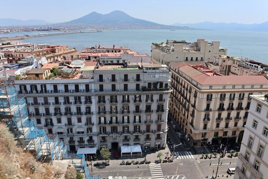 Napoli - Via Santa Lucia dal Belvedere di Monte Echia