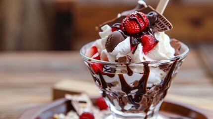 The Most Delicious Ice Cream Sundae in the World