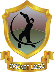 Cricket Logo template design 