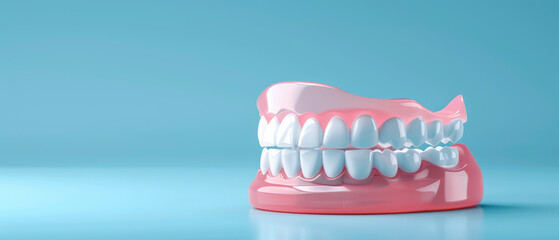 Obraz premium A flat design illustration showcasing essential tips for maintaining orthodontic retainers, perfect for dental professionals and patients alike.