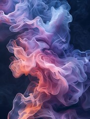 Obraz premium Beautiful Pastel Color Abstract Desktop Wallpaper 4K Background