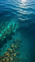 Fototapeta premium Beautiful sea beach wallpaper