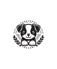 Cute cartoon puppy vector art,graphics Cute cartoon puppys icons set,vintage illustration Cute cartoon puppy clipart,vector Cute cartoon puppys flat style artwork design
