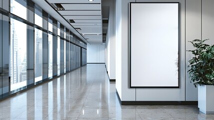 Banner Office Hall. Generative AI