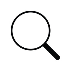 Magnifying glass search icon vector magnify glass sign symbol