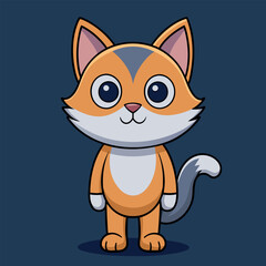 Obraz premium Cat Art Design and Cats Background