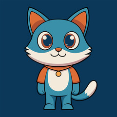 Obraz premium Cat Art Design and Cats Background