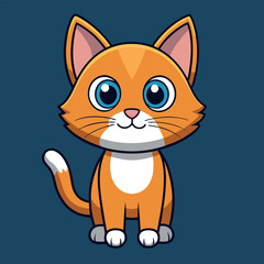 Obraz premium Cat Art Design and Cats Background