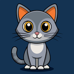 Obraz premium Cat Art Design and Cats Background