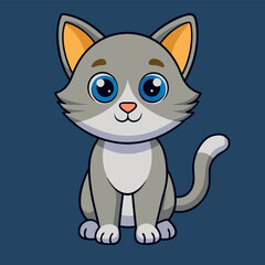 Obraz premium Cat Art Design and Cats Background