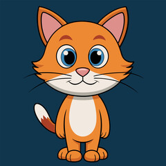 Obraz premium Cat Art Design and Cats Background