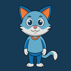 Obraz premium Cat Art Design and Cats Background