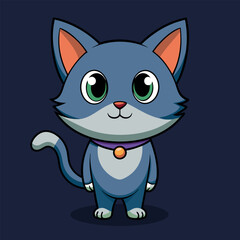 Obraz premium Cat Art Design and Cats Background