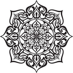 Ornament Vintage Floral Background Wedding 