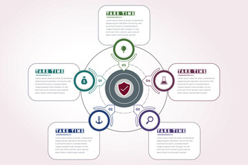 Modern Circular Cycle Infographic Design