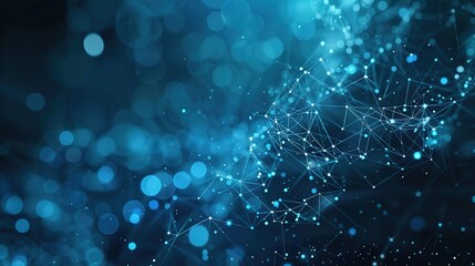 abstract blue technology background