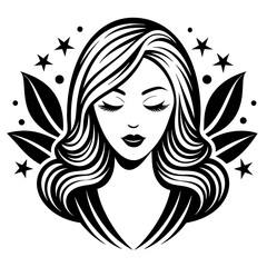 Beauty parlour, Skincare, Hair Salon, Spa, cosmetic  Vector