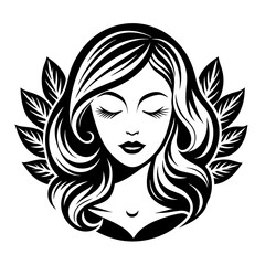 Beauty parlour Skincare Hair Salon,Spa cosmetic Vector.