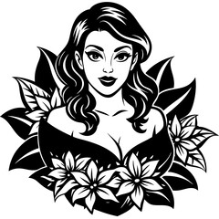 Beauty parlour Skincare Hair Salon,Spa cosmetic Vector.