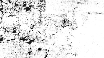 Abstract grunge black and white distressed texture background. Dirty messy texture