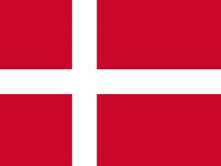 Obraz premium danish flag, national flag of Denmark, country flag, flag