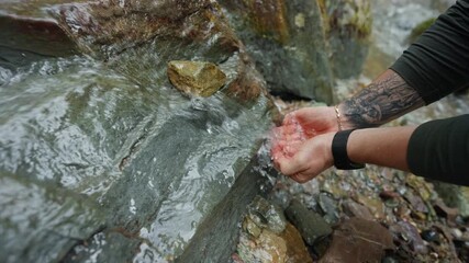 Mountain Stream Water Collection - Powered by Adobe