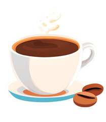 Obraz premium coffee top