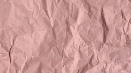 Brown wrinkle recycle paper background, Brown Craft crumpled paper, cardboard background. Texture of an old vintage brown paper as a background for your design. space for text