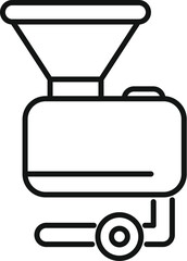 Professional studio flash with continuous light is being adjusting on a tripod to take photoshoots