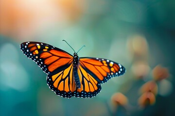 A close up of a butterfly on a leaf