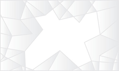 Abstract geometric white and gray color background