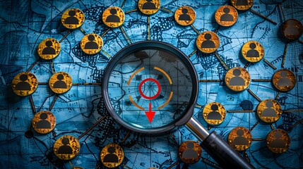 Fototapeta premium Targeted Marketing Strategies: Using Data Insights to Enhance Customer Engagement and Drive Sales Growth