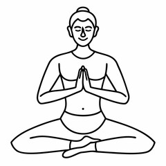 Yoga Poses Vector