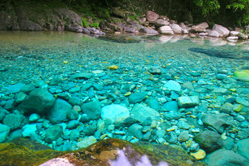 日本遺産・阿寺渓谷・あてらけいこく（長野県・大桑村）