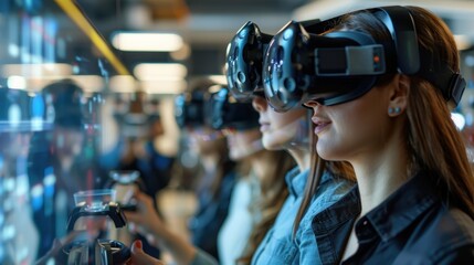 Exploring the Future: Colleagues Using Virtual Reality in Product Testing Consultation with Double Exposure Effect in VR Lab Setting