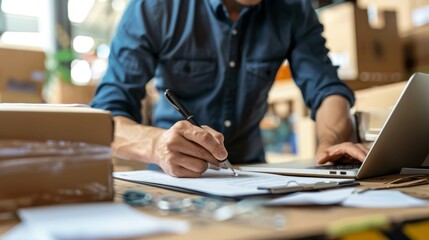 Acknowledging deliveries and accurately updating inventory systems for efficient management