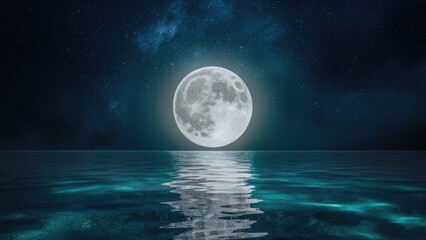 Starry Sky and Ocean