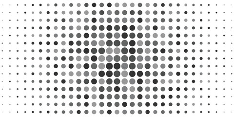 Set of black halftone dots backgrounds. dots modern